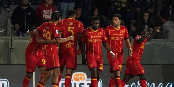 莱切2-1客胜比萨，意甲降级球队诞生，两队争夺保级战小辣椒斩获5分